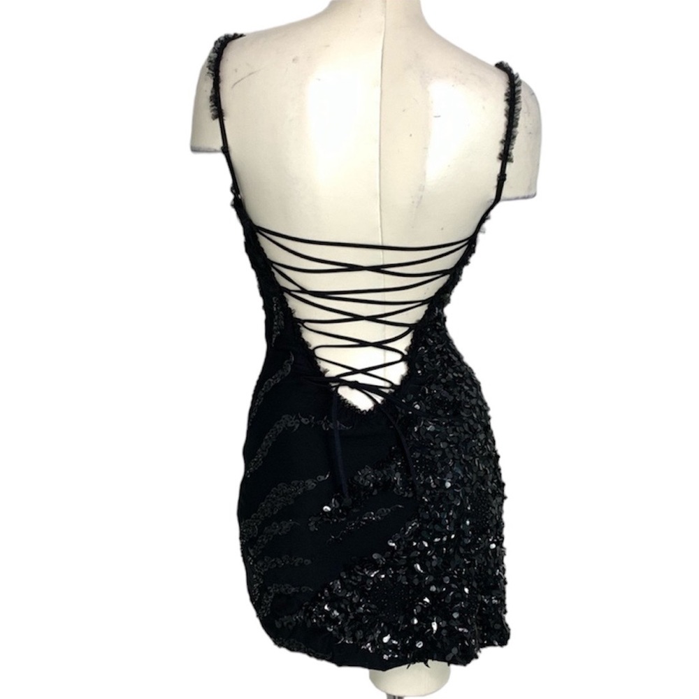 Cecilia de Bucourt stage dress hand embroidered S